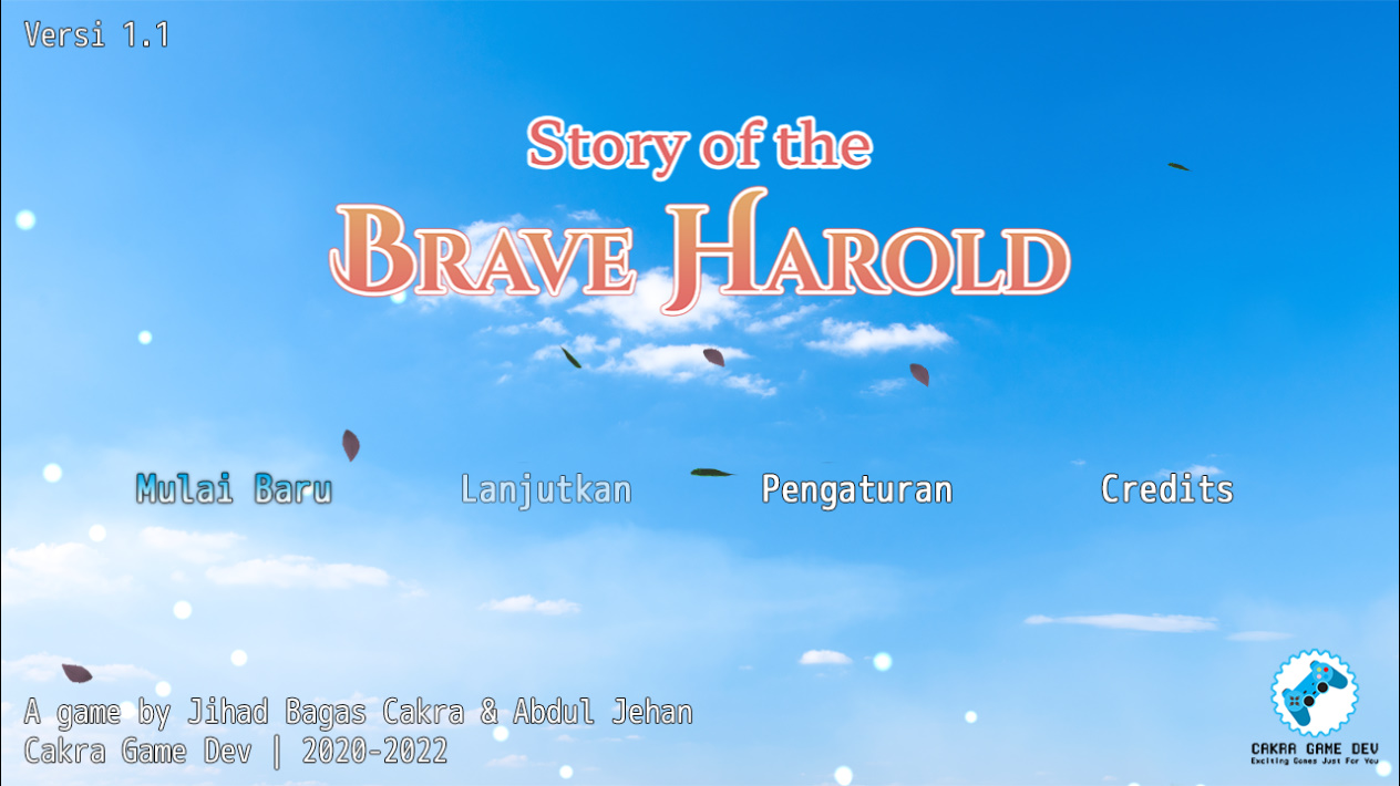 Mengupas Update terbaru Game RPG Maker MV Story of the Brave Harold versi 1.1.